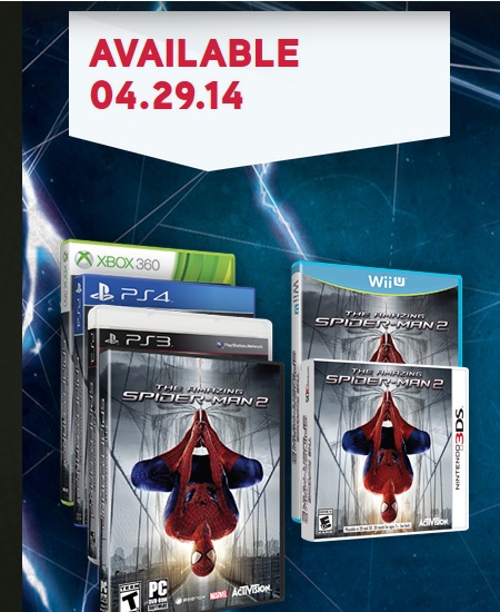 the amazing spider man 2 game xbox one