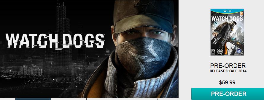 Watch Dogs Set To Arrive For Wii U Fall 2014 According To Ubisoft Shop