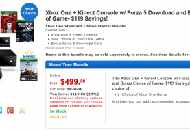 Walmart.com Is Offering Two Game Xbox One Bundle for $500