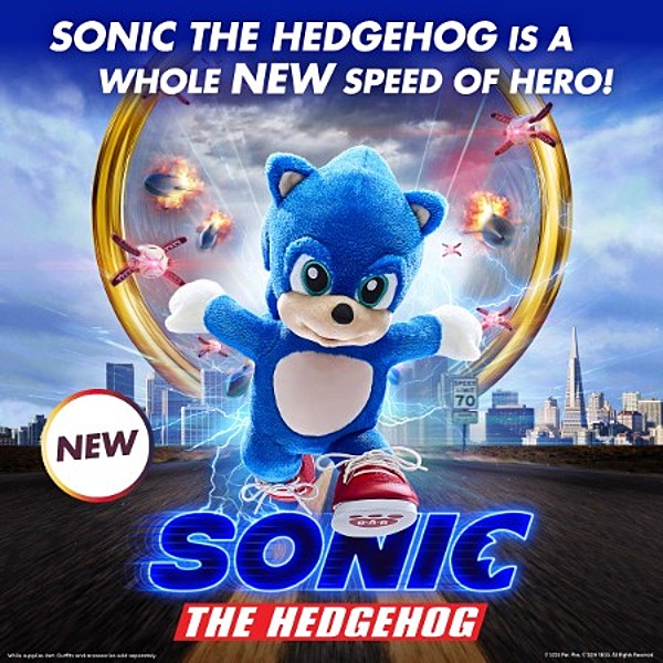 Build-A-Bear Workshop Announces Sonic the Hedgehog Movie Stuffed Animal