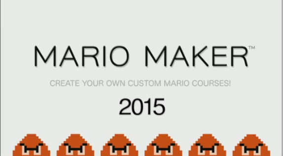 E3 2014: Mario Maker Announced By Nintendo