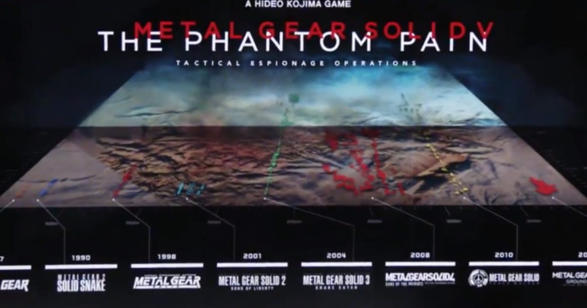 Metal Gear Solid V: The Phantom Pain Map Will Be Huge