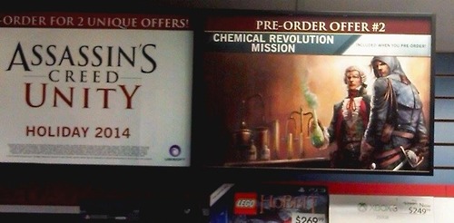 Assassin’s Creed Unity Pre-order Outed By Poster
