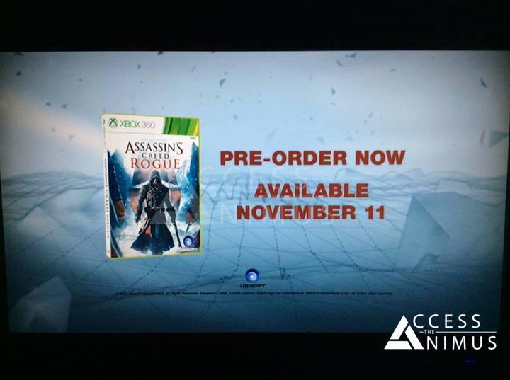 Assassin’s Creed: Rogue trailer leaked;  release date revaled