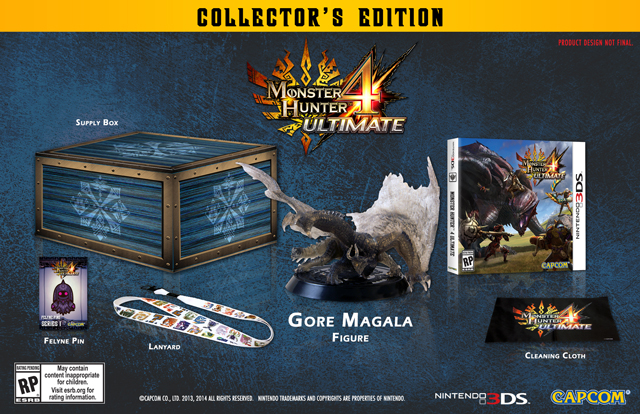 Monster Hunter 4 Ultimate Collector’s Edition Reservable At Gamestop