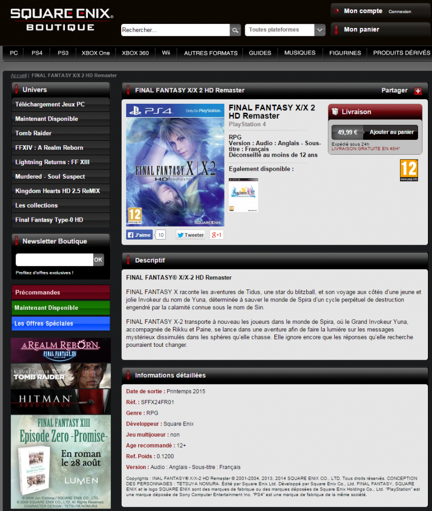 download final fantasy x hd ps4 for free download final fantasy x hd ps4 for free