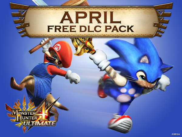 Monster Hunter 4 Ultimate Free April DLC Pack Now Live