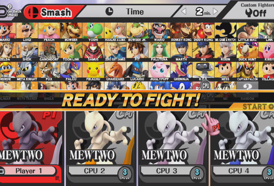 super smash bros for 3ds and wii u