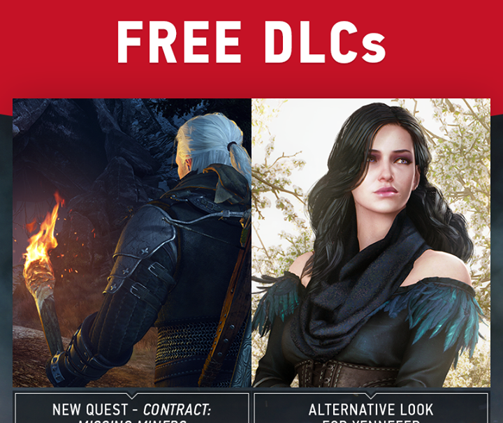 The Witcher 3 gets two new DLCs this week