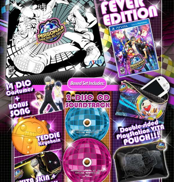 Persona 4’s Dancing All Night With New Limited Edition
