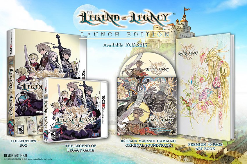Legend of Legacy gets a release date