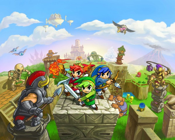 The Legend of Zelda: Tri-Force Heroes launches this October