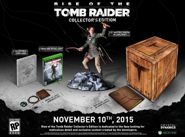 Rise of the Tomb Raider Collector’s Edition announced for Xbox One