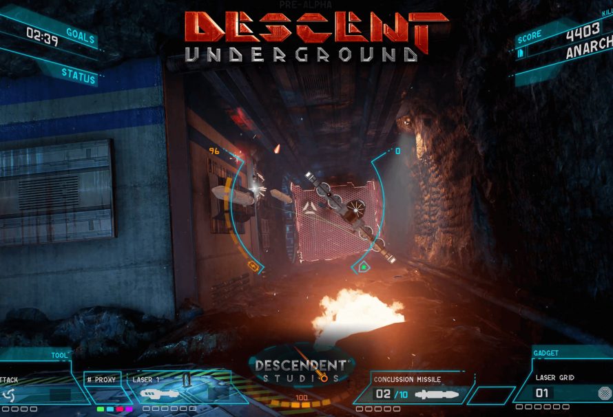 Descent Underground Launches on Steam Early Access