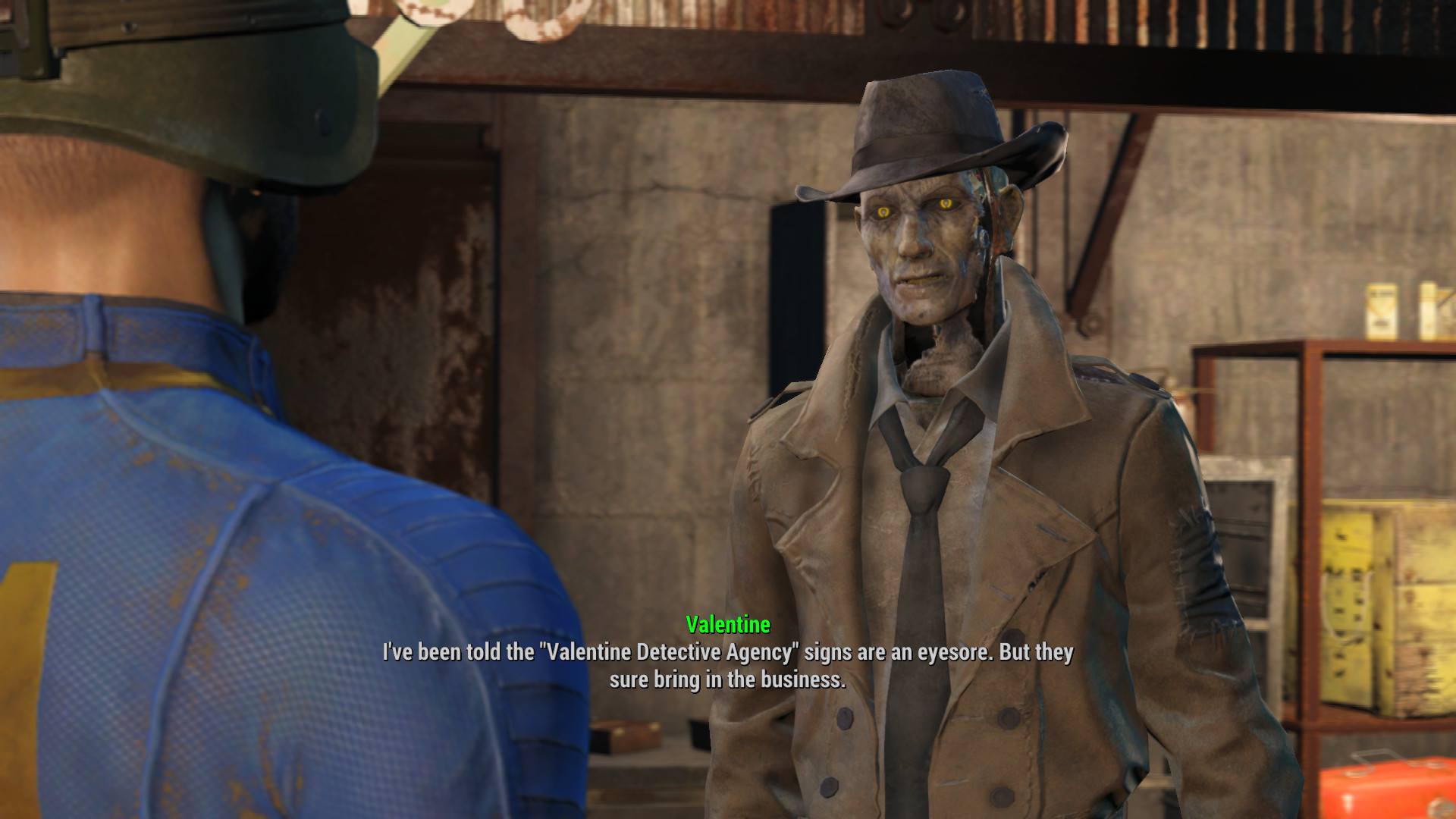 Fallout 4 как одеть валентайна фото 86