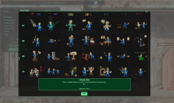 Fallout 4 Build Planner Lets Gamers Plan Perks Before Launch