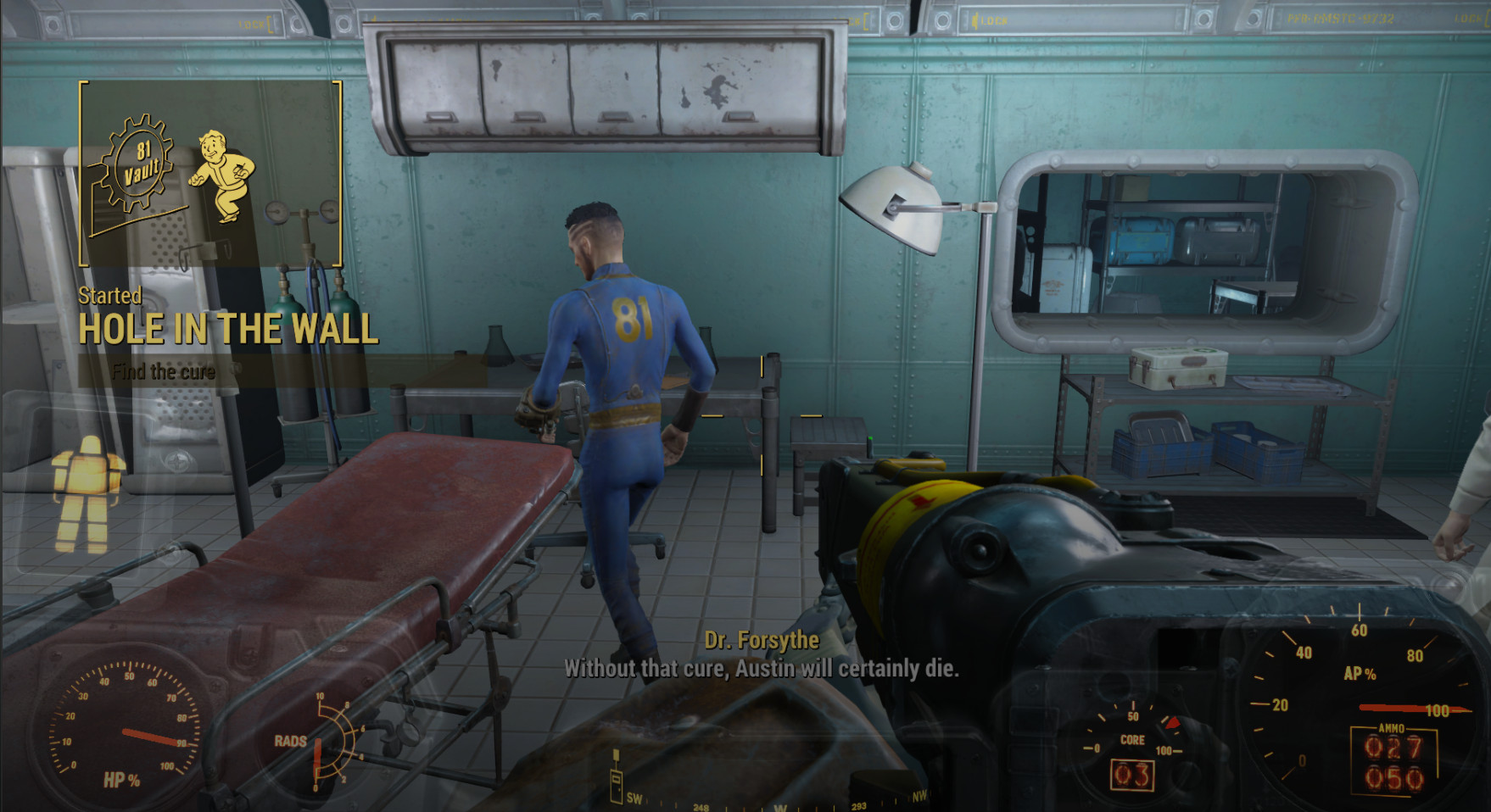 Fallout 4 Guide Finding Vault 81 And Getting The Syringe Rifle