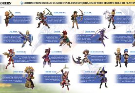 Final Fantasy Explorers 21 Job Classes Detailed