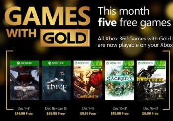 Xbox Live Games with Gold for December 2015 revealed
