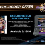 Project X Zone 2 pre-order bonuses detailed