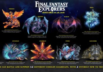Final Fantasy Explorer's 12 Eidolons revealed