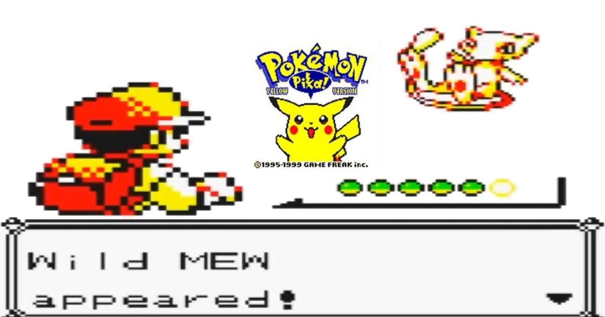 Pokemon Yellow/Red/Blue Guide – How to get Mew
