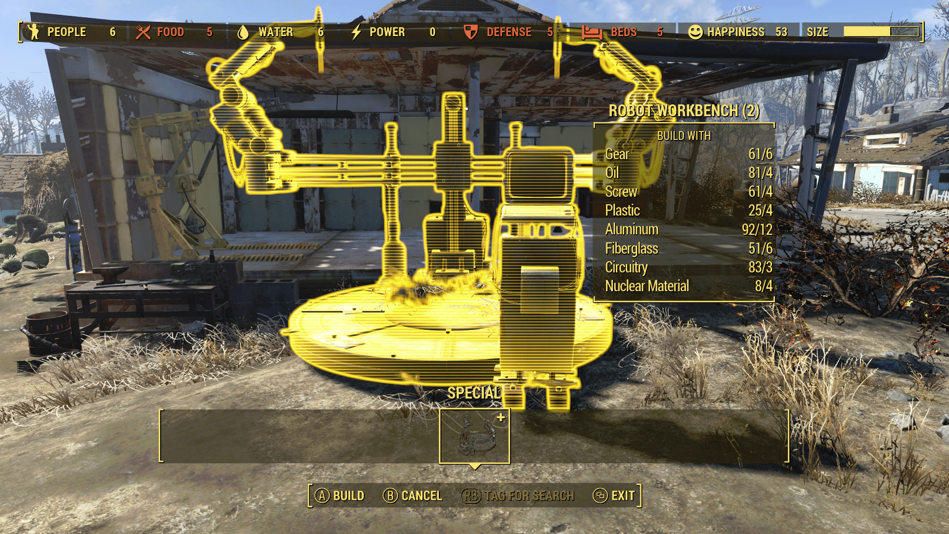 fallout 4 robot workbench mods