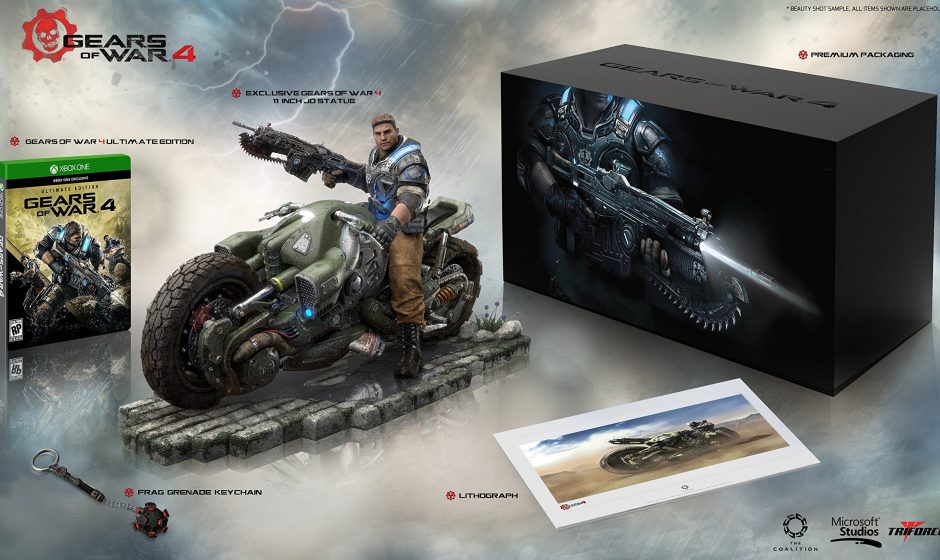 Gears of War 4 Collector’s Edition Announced