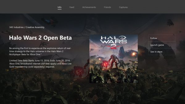 Halo Wars 2 Open Beta Starts June 13