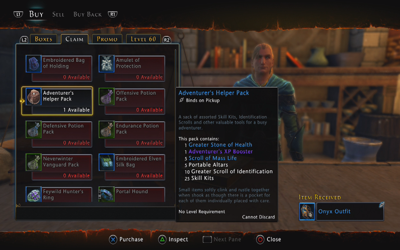 Neverwinter How To Obtain Your Promotional And Bought Items