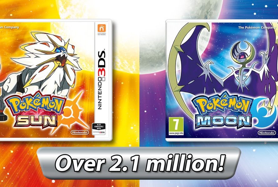 Pokemon Sun And Moon Already Sells 2.1 Million Copies In Europe