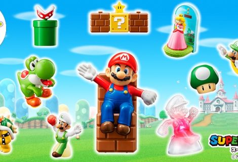 Super Mario Toys Being Sold At McDonald's In Japan