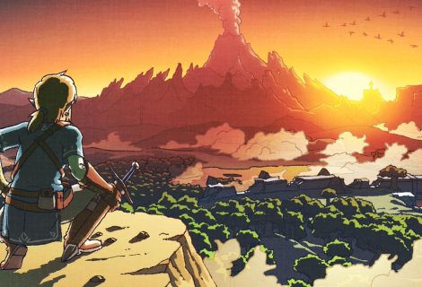 LOZ: Breath of the Wild Artwork Is A Throwback To The Old Game