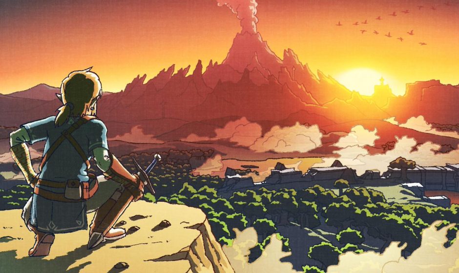 LOZ: Breath of the Wild Artwork Is A Throwback To The Old Game