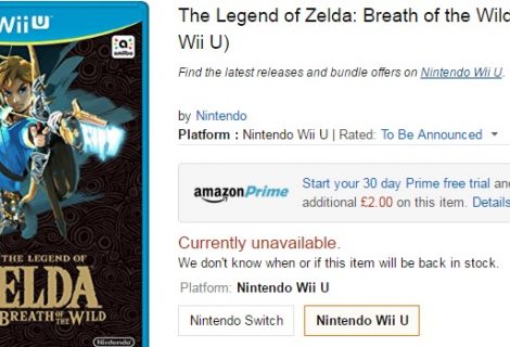 Zelda Wii U 'Currently Unavailable' At Amazon UK