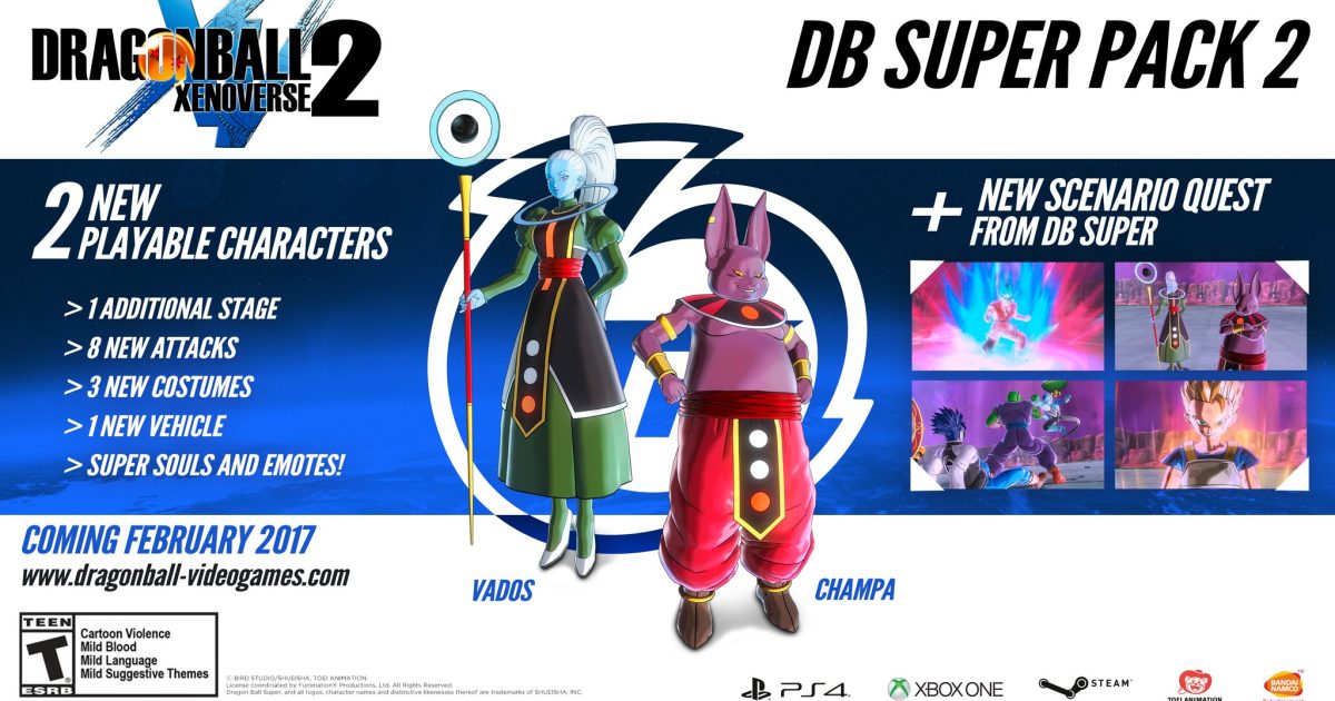 Dragon Ball Xenoverse 2 DLC Pack 2 Gameplay Trailer