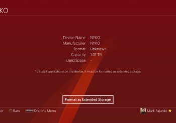 PS4 4.50 Firmware - How to Set Up your External Hard Drive