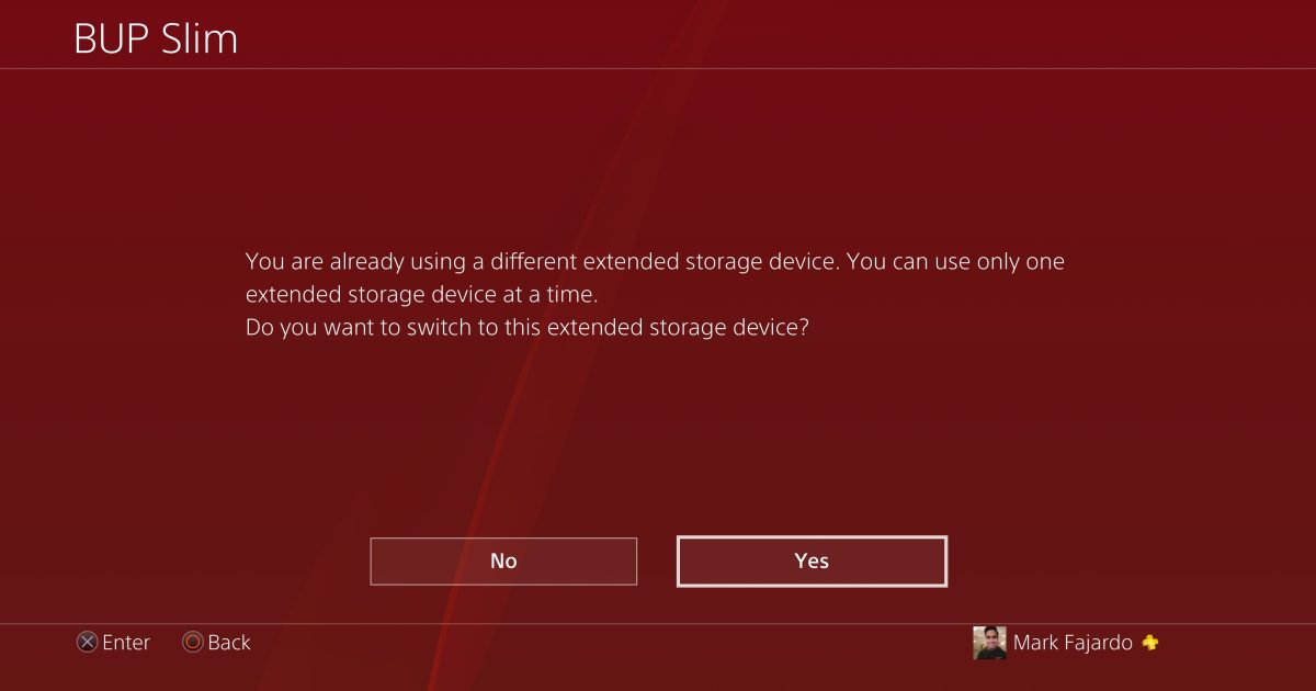 PS4 4.50 Firmware: Limited to 1 External HDD Only