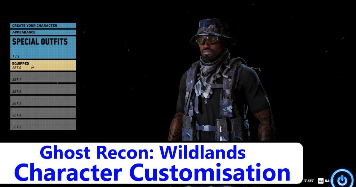 Tom Clancy’s Ghost Recon: Wildlands – Character Customisation