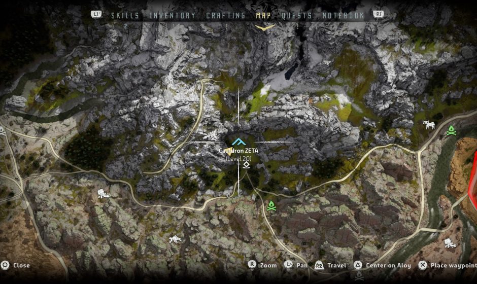 Horizon Zero Dawn Guide How To Access Cauldron Zeta's Hidden Door