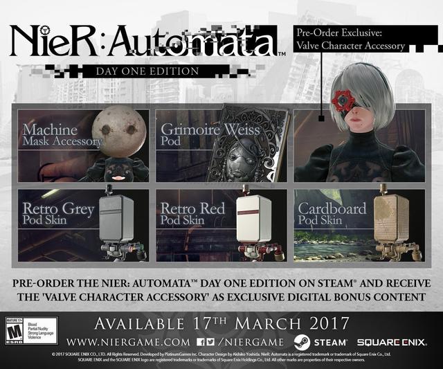 NieR: Automata launches for PC via Steam this March 17