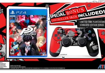 Atlus Is Including A Persona 5 Controller Skin With Standard Edition