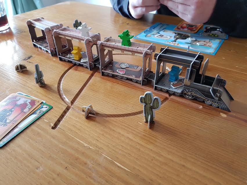 Colt Express Board Game - Wild West Train Robbery Adventure Game!  Award-Winning 3D Train Game, Programming Strategy Game for Kids & Adults,  Ages 10+, 2-6 Players, 40 Minute Playtime, Made by Ludonaute : Toys & Games  
