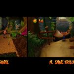 Crash Bandicoot N. Sane Trilogy Boulder Dash Graphics Comparison Video Released