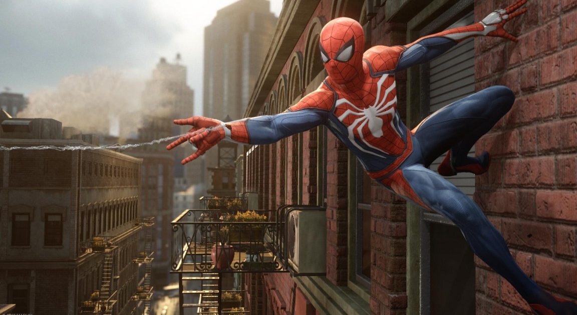 Spider-Man PS4 Has Alternate Costumes; White Emblem Will Be Explained