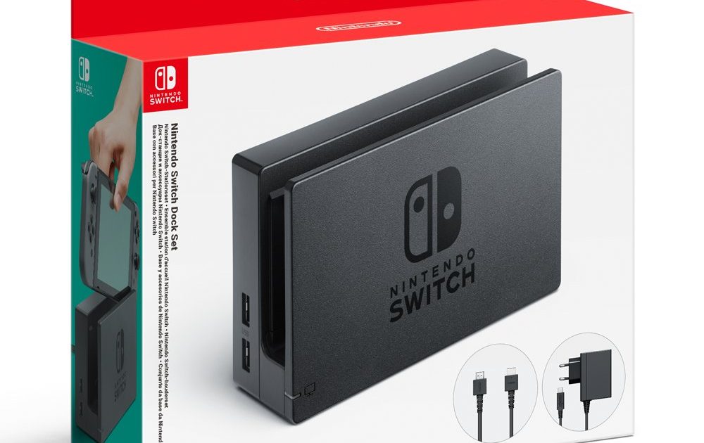 Standalone Nintendo Switch Dock Now Gets European Release Date