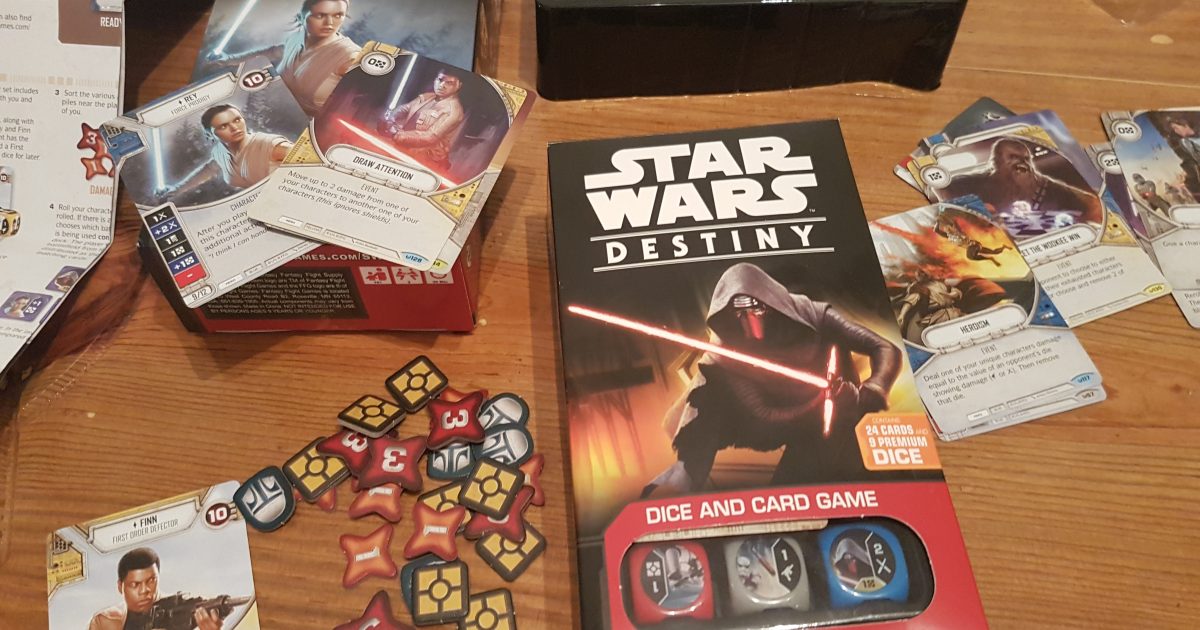 Star Wars: Destiny Review – An Out Of This Galaxy Dice & Card Game