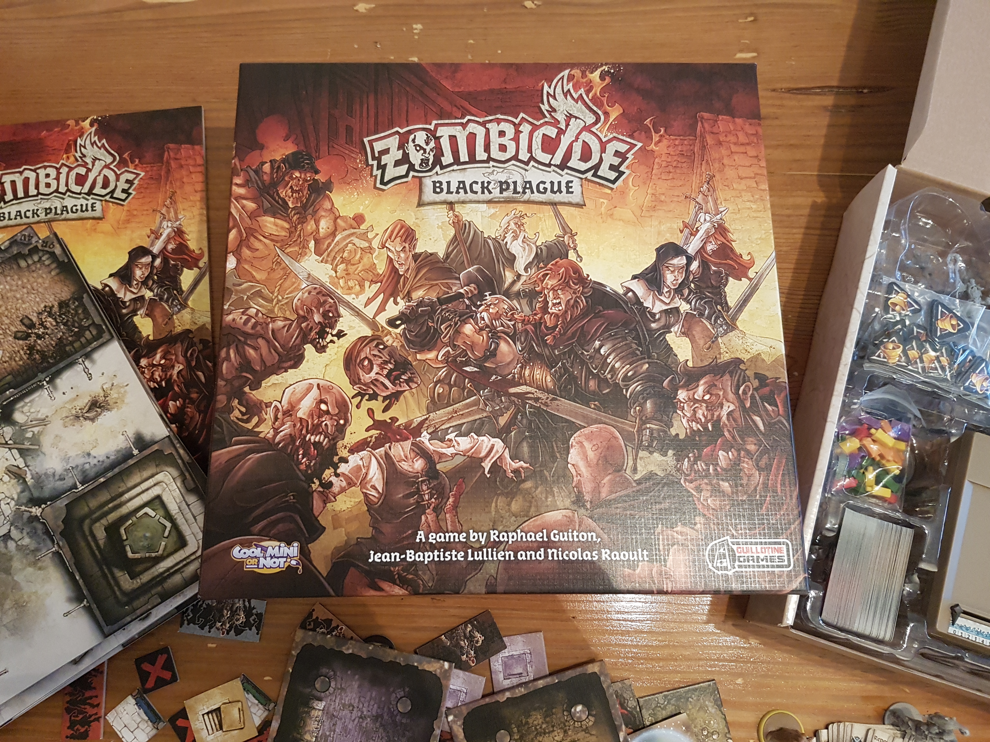 Zombicide Black Plague Review Exhilarating Medieval Zombie Action Just Push Start