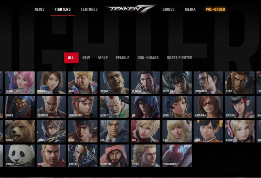 tekken 7 roster tekken 7 roster