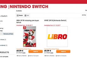 Retailer Lists WWE 2K18 Will Be Available For Nintendo Switch